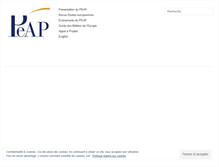 Tablet Screenshot of peap.fr